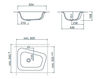Countertop wash basin Dedalo Planit Perfection dedalo Contemporary / Modern