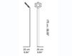 Floor lamp Home switch Home 2012 SA12TWO3 C21 Contemporary / Modern