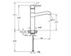 Wash basin mixer Vitra MATRIX A42018 Contemporary / Modern