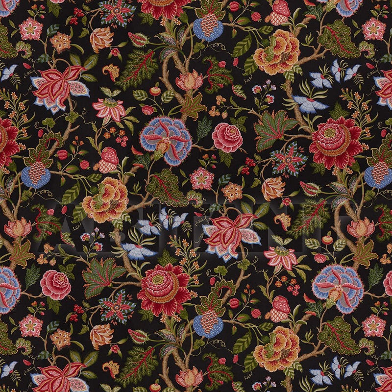 Buy Upholstery NIZAM COTTON PRINT Brunschwig & Fils 2018 BR-79329.974.0