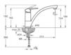 Wash basin mixer Vitra DYNAMIC S A42086 Contemporary / Modern
