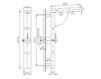 Shower fittings Neve Rubinetterie Soffioni BRI1023 Contemporary / Modern