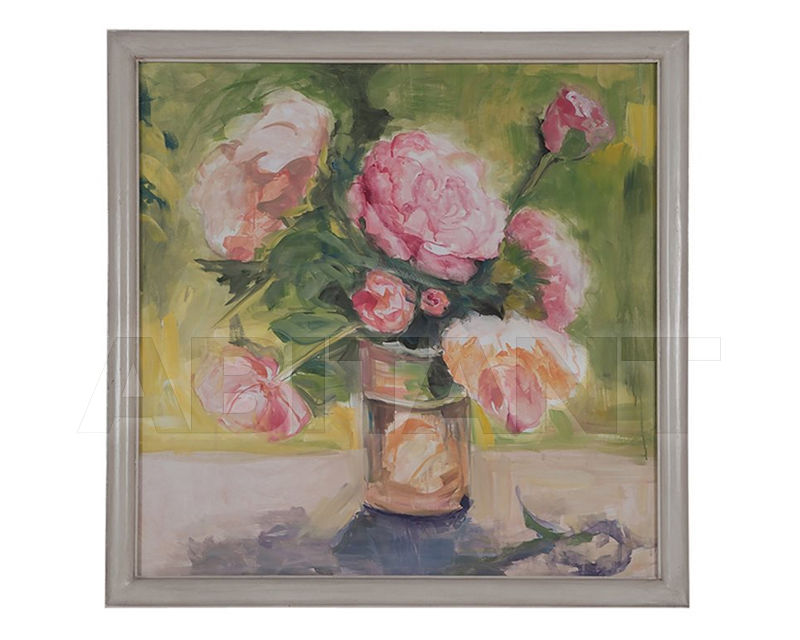 Painting PINK ROSES STILL LIFE 163044 price on request Buy Painting PINK ROSES STILL LIFE ELK GROUP INTERNATIONAL GuildMaster 163044