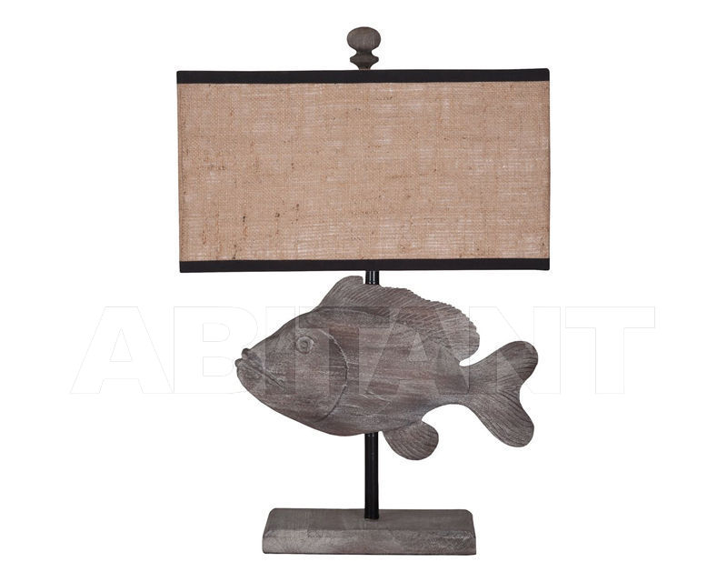 Buy Table lamp WOODEN FISH ELK GROUP INTERNATIONAL GuildMaster 3516504