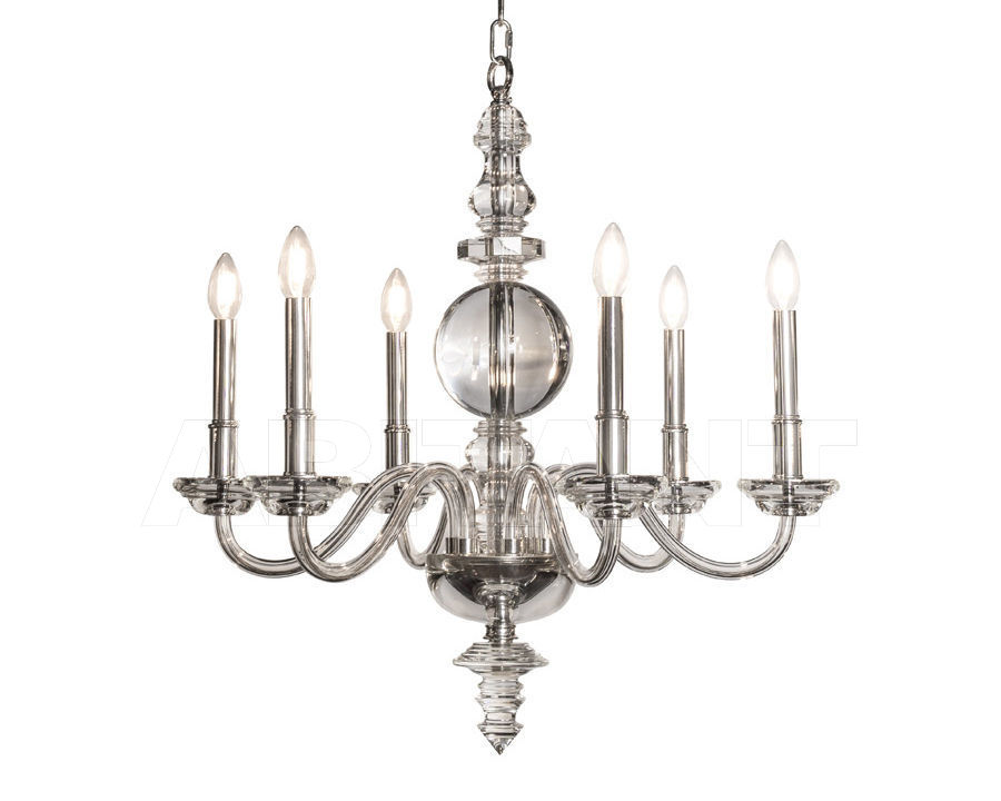 Buy Сhandelier MARBLE Gramercy Home 2019 CH173-6-NI