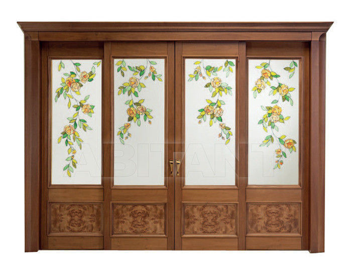 Wooden door HC 08 Decoro Roses price on request Buy Wooden door Bosca Venezia Borgo HC 08 Decoro Roses