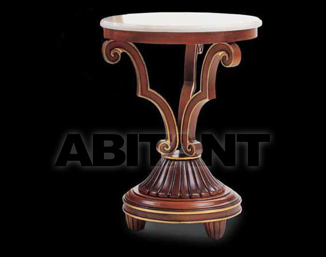 Buy Side table CORONA Isacco Agostoni Contemporary 1102 ROUND TABLE