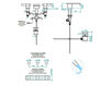 Wash basin mixer THG Bathroom A61.151 Marina métal Contemporary / Modern
