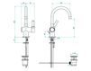 Wash basin mixer THG Bathroom G64.6500 Primo Contemporary / Modern