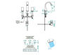 Wash basin mixer THG Bathroom G04.151M Pure Contemporary / Modern