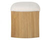 Pouffe Port 23920 Light beige Pouffe Port Uttermost 2024 23920