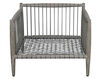 Terrace chair Borneo 23944 Dark gray Terrace chair Borneo Uttermost 2024 23944