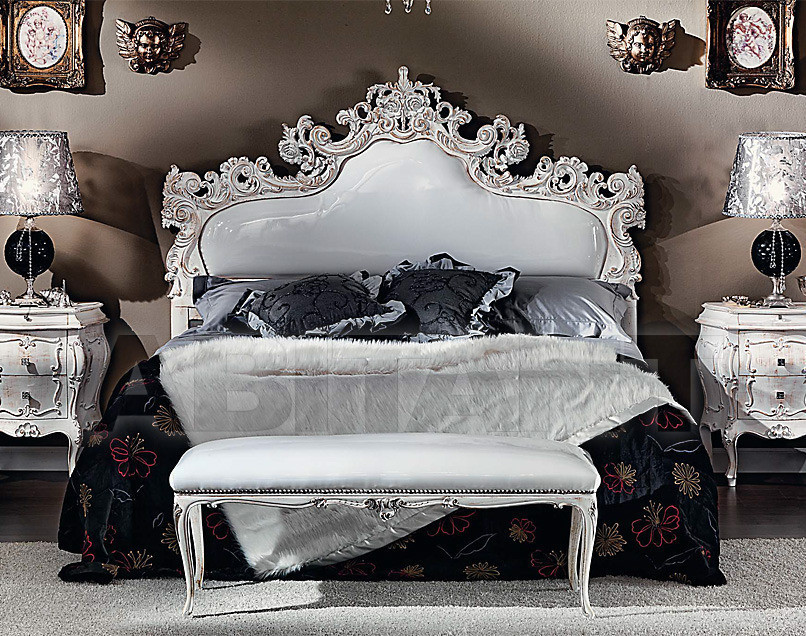 Buy Bed Sanvito Angelo Italian Classic Style 3445 LETTO