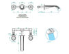 Wash basin mixer THG Bathroom U1A.20GA Mandarine métal Contemporary / Modern