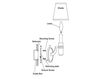 Wall light Hudson Valley Lighting Standard 982-PN Contemporary / Modern