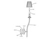 Bracket 322-PN Silver Bracket Hudson Valley Lighting Standard 322-PN Contemporary / Modern