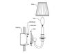 Bracket Hudson Valley Lighting Standard 1902-AGB Contemporary / Modern