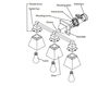 Wall light Hudson Valley Lighting Standard 871-PN Contemporary / Modern