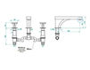 Wash basin mixer THG Bathroom A6A.25SG Profil métal Contemporary / Modern