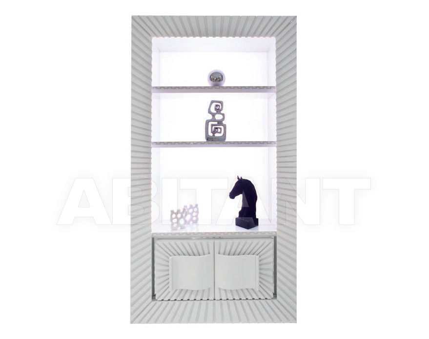 Buy Bookcase Isacco Agostoni Contemporary 1354 WALL UNIT