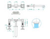 Wash basin mixer THG Bathroom A6N.20GA Profil black Onyx Contemporary / Modern