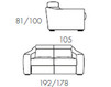 Sofa Rigosalotti SRL Overview TM491E Contemporary / Modern