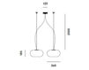 Light Prandina  Suspensions OVER S33 Contemporary / Modern