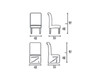 Chair Valmori Accesories DANI 2 Contemporary / Modern