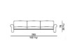 Sofa Boston Swan Palomba 0bs290 Contemporary / Modern