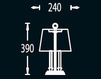 Table lamp Gebr. Knapstein Tischleuchten 61.274.01* Contemporary / Modern
