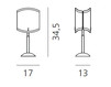 Table lamp Gea Luce srl Gea lecce L/P Contemporary / Modern