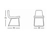 Chair Giovannetti  One Seat ALICE 2 Contemporary / Modern