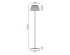 Floor lamp Flow Fabbian Catalogo Generale D87 C01 15 Contemporary / Modern
