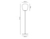 Floor lamp Lumi - Baka Fabbian Catalogo Generale F07 C07 01 Contemporary / Modern