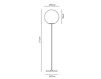 Floor lamp Lumi - Sfera F07 C11 01 white Floor lamp Lumi - Sfera Fabbian Catalogo Generale F07 C11 01 Contemporary / Modern