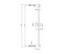 Shower fittings Bossini Docce D71001 Contemporary / Modern