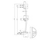 Shower fittings Bossini Docce D84008 Contemporary / Modern