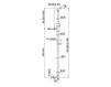 Shower bar Bossini Docce DB2000 Contemporary / Modern