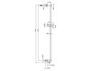 Shower bar Bossini Docce D39000 Contemporary / Modern