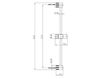 Shower bar Bossini Docce D20000 Contemporary / Modern