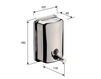 Soap dispenser Daniel Rubinetterie 2012 A2600 Contemporary / Modern