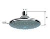 Ceiling mounted shower head Daniel Rubinetterie 2012 A576 Contemporary / Modern