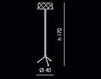 Floor lamp Metal Lux Lighting_people_2012 196740.72 Contemporary / Modern
