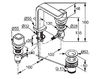 Wash basin mixer Kludi Q-beo 501430542 Contemporary / Modern