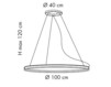 Light Sil.Lux s.r.l. Sil Lux SP S/267 Contemporary / Modern