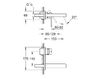 Wall mixer  QUADRA Grohe 2012 19 479 LS0 Contemporary / Modern