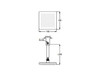 Ceiling mounted shower head FIR Bathroom & Kitchen 85492621000 Contemporary / Modern