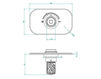 Thermostatic mixer THG Bathroom G2R.5100B Frivole Contemporary / Modern