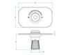 Thermostatic mixer THG Bathroom U3C.5100B Bagatelle cristal Contemporary / Modern