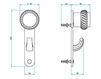 Hook THG Bathroom U4C.508 Diplomate roped rings Contemporary / Modern